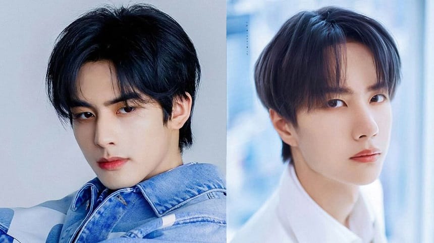Layer 2 mái kết hợp mullet dành cho nam giới