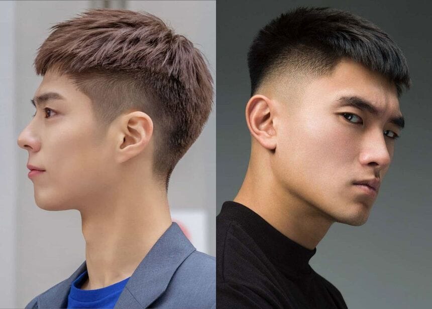 Mohican dáng tóc nam ngắn mặt tròn đang làm mưa làm gió