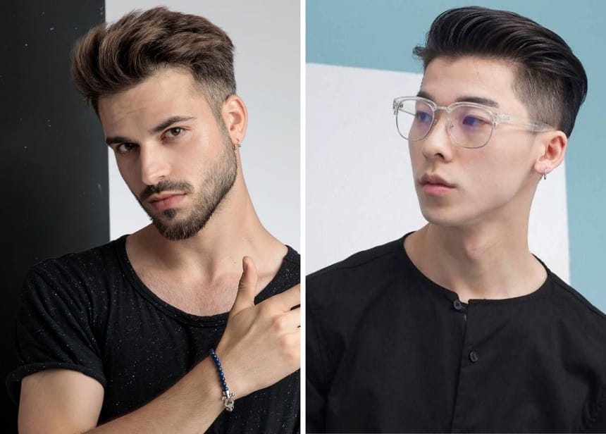 Thử ngay kiểu tóc Undercut mái dài uốn phồng chân nhé