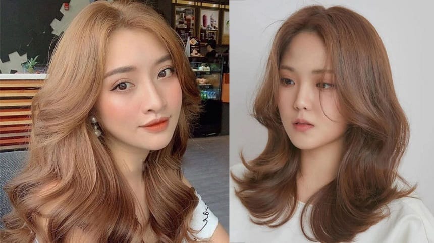 Tóc màu nâu ấm luôn là ưu tiên lựa chọn của các cô gái