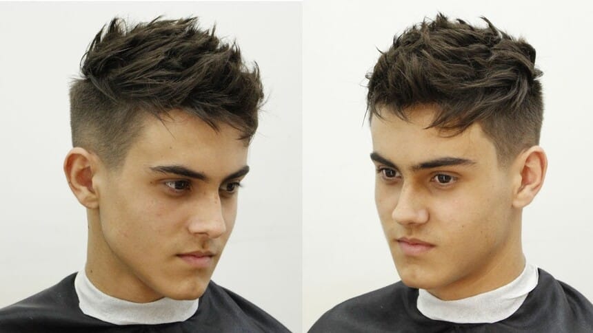 Undercut Textured vẻ đẹp của sự ngẫu hứng