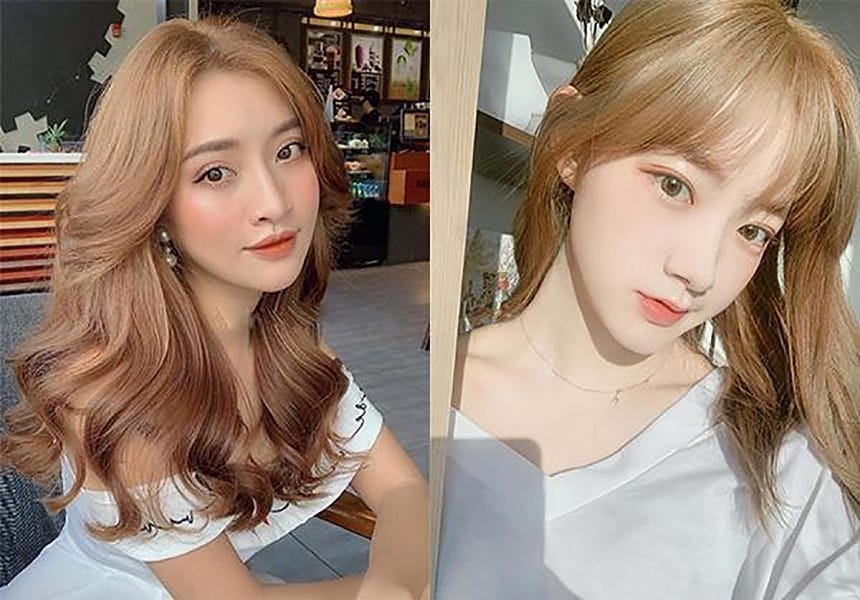 Tóc màu nâu tây phù hợp với mọi kiểu tóc, mọi làn da