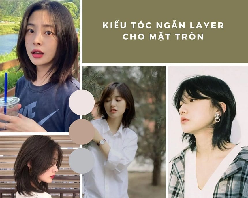 Bạn biết không? Mặt tròn cực hợp với tóc layer