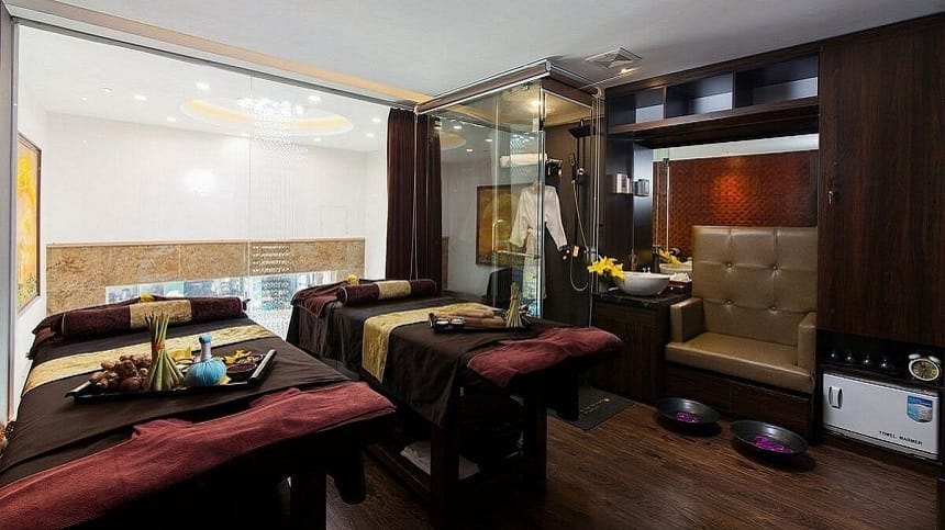 Không gian massage tại Xuka lấy cảm hứng từ phong cách Nhật Bản