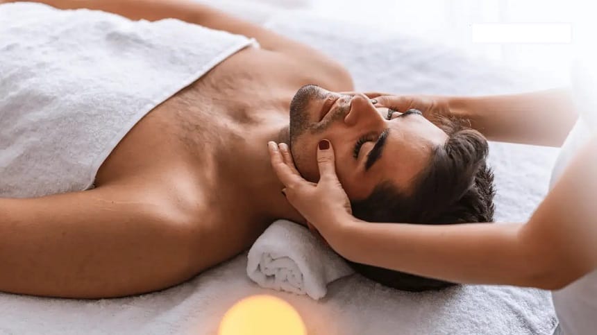 Không gian spa massage lingam Q10 sang trọng và yên tĩnh