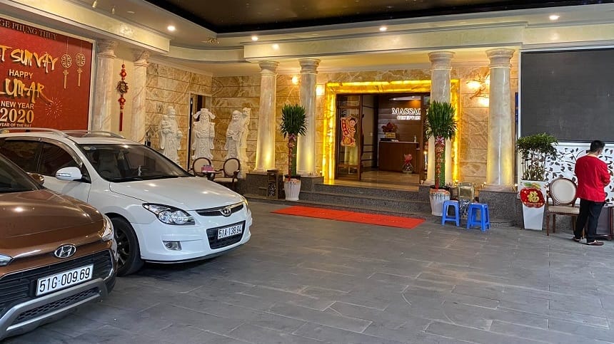Không gian thiền yên tĩnh, ấm cúng tại Massage Phụng Thủy