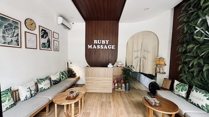 Ruby là cơ sở massage uy tín, giá cả minh bạch