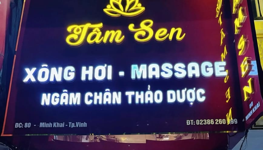 Tâm Sen là địa chỉ massage hướng đến sự giữa thư giãn và trị liệu