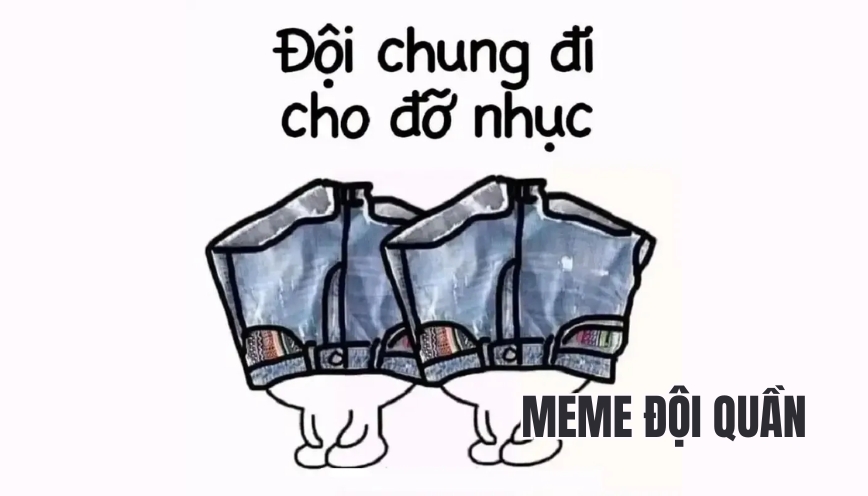 meme đội quần