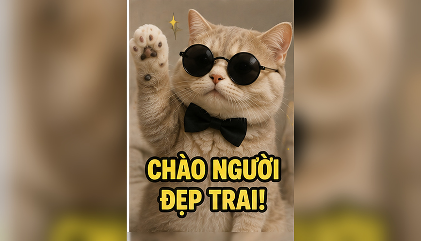 Tổng hợp 88+ meme chào thân thiện, vui nhộn 7