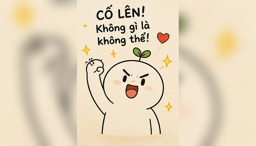 99+ meme cố lên tích cực, dễ thương 3