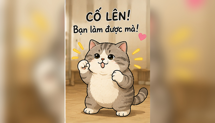 99+ meme cố lên tích cực, dễ thương 6