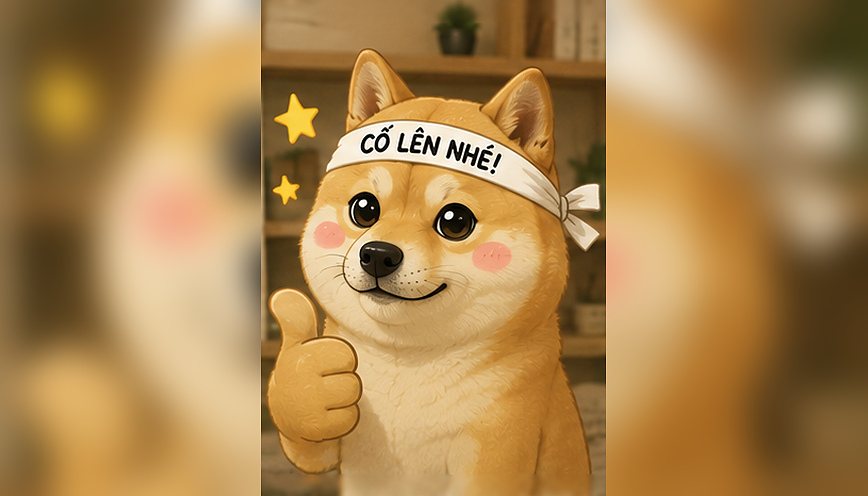Cách chọn meme cố lên để lời động viên thêm tinh tế