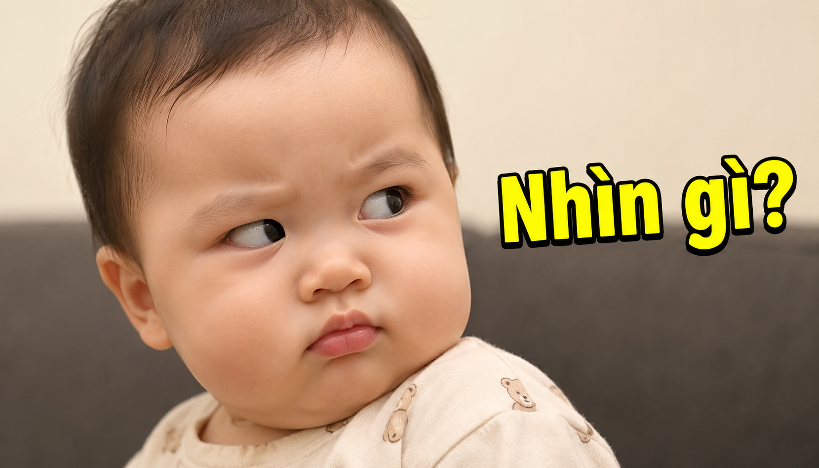 Mẫu meme em bé 6