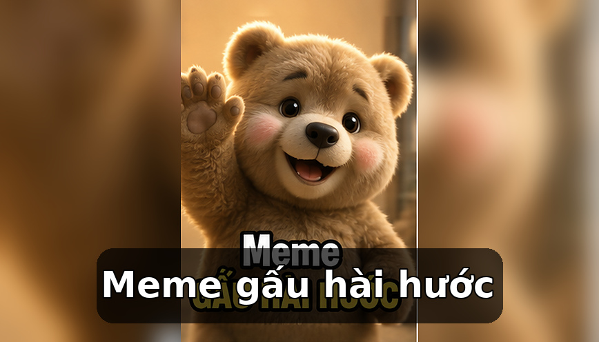 Meme gấu hài hước