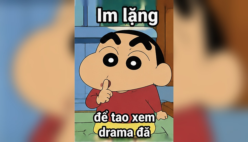 Mẫu meme im lặng 1