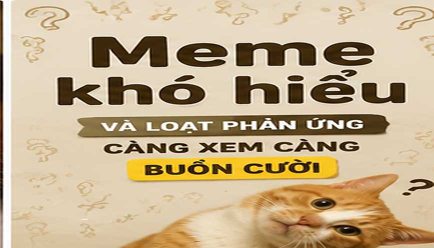 Meme khó hiểu và loạt phản ứng càng xem càng buồn cười