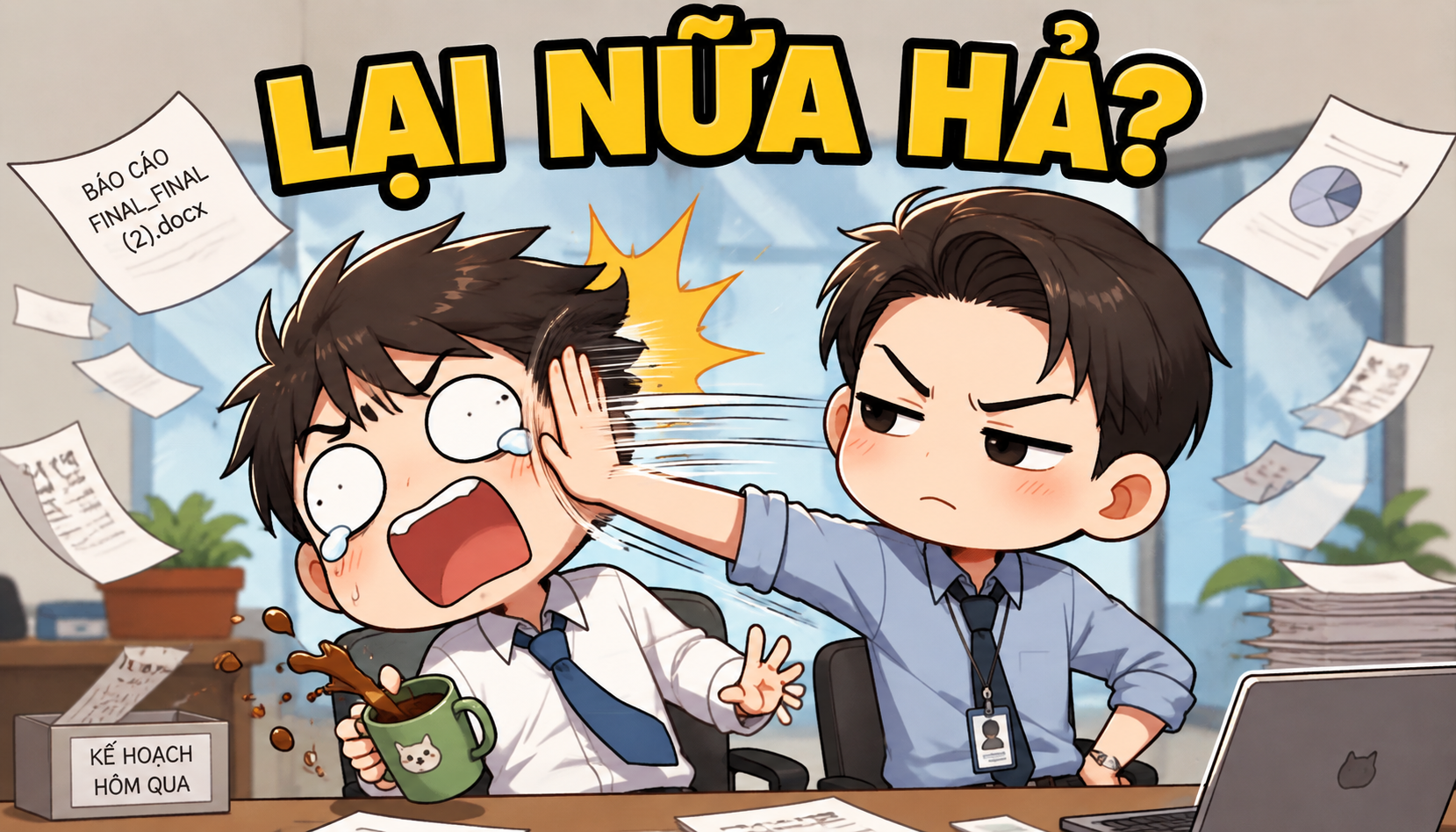 Sưu tầm 77+ meme tát hài hước, phản ứng cực mạnh 7