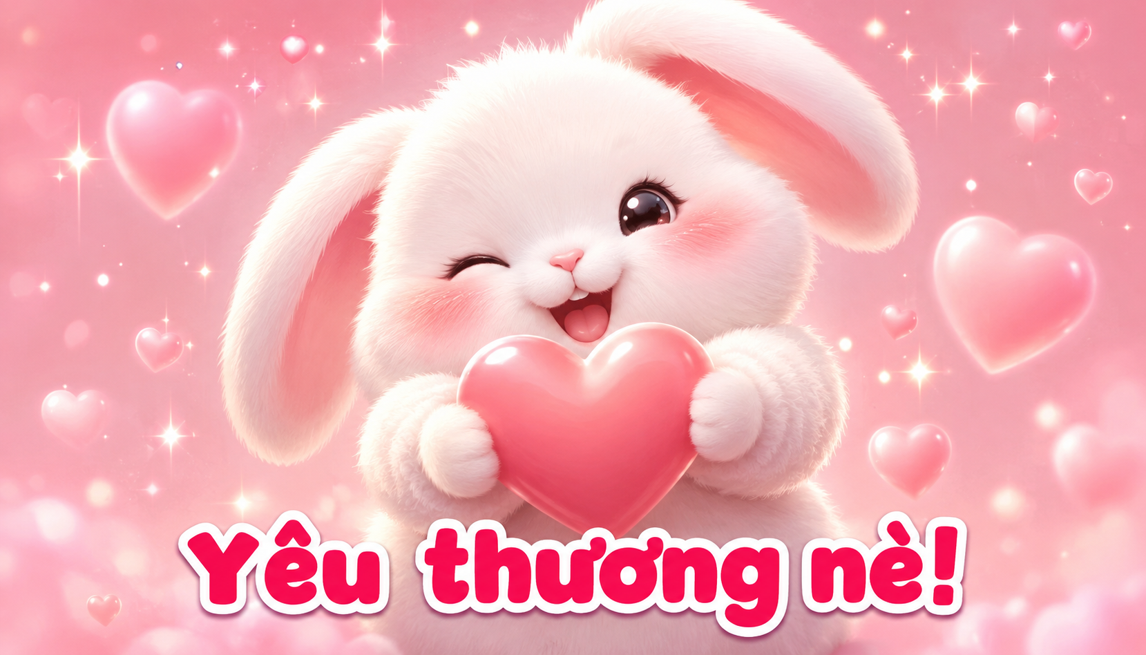 Mẫu meme thả tim 6
