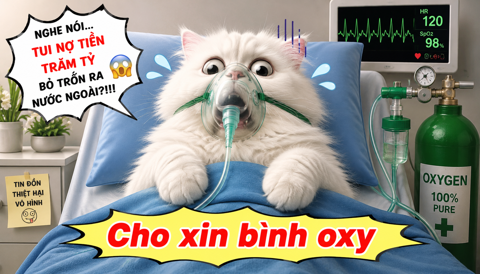 Tuyển tập 96+ meme thở oxy hài hước, khó đỡ 2