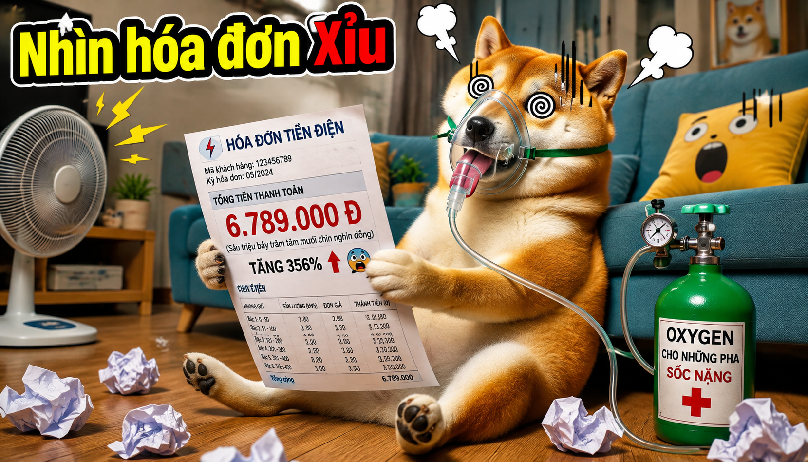 Tuyển tập 96+ meme thở oxy hài hước, khó đỡ 3