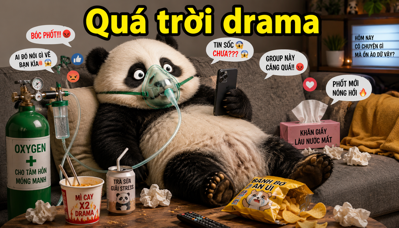 Tuyển tập 96+ meme thở oxy hài hước, khó đỡ 4