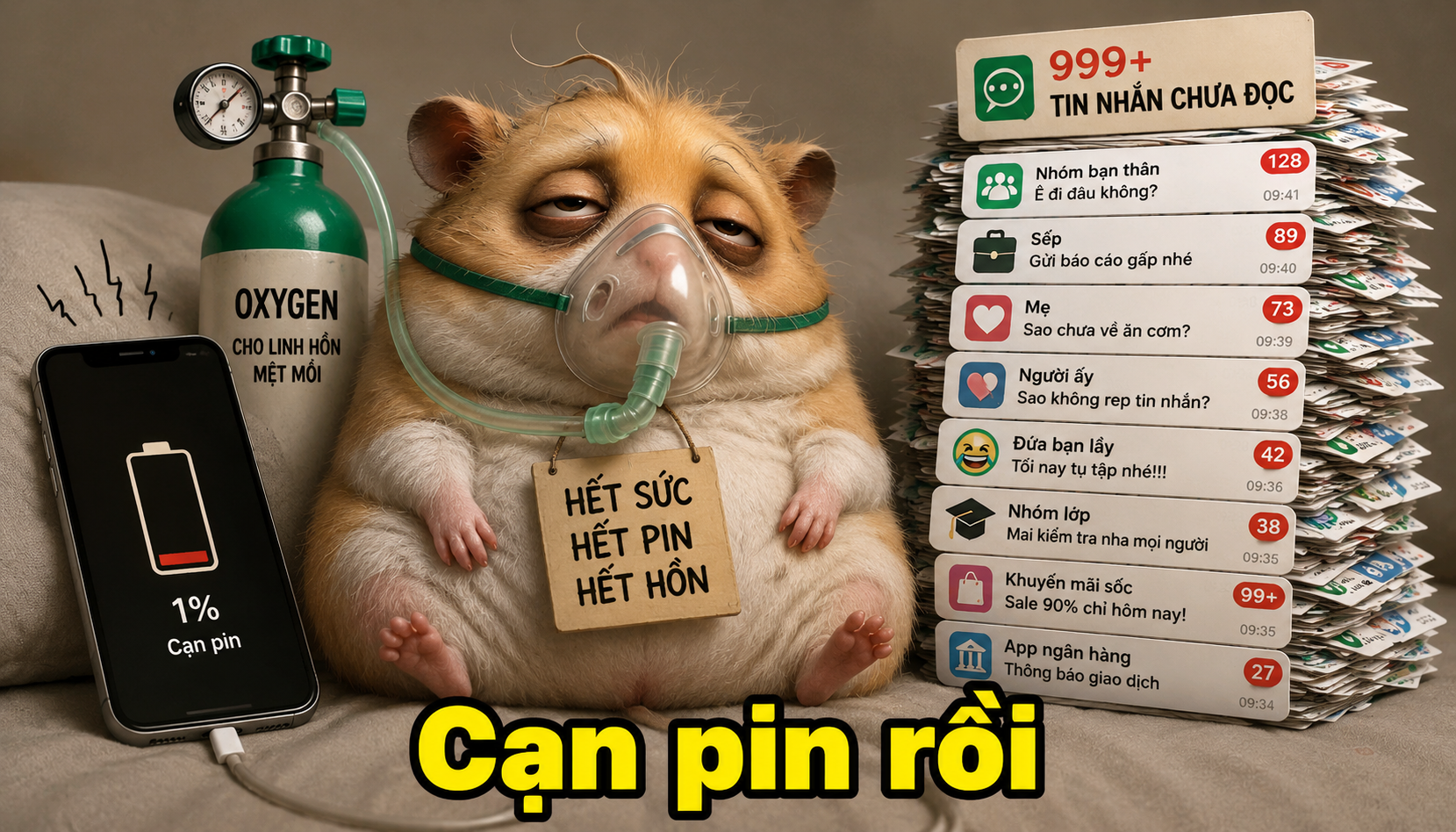 Tuyển tập 96+ meme thở oxy hài hước, khó đỡ 7
