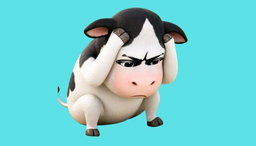 Sưu tầm 77+ meme con bò vui nhộn, lạ mắt cực hài