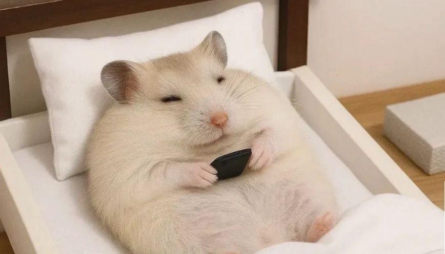 Mẫu meme hamster 4