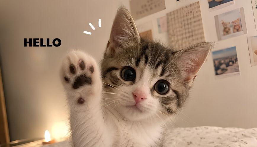 Mẫu meme hello 1