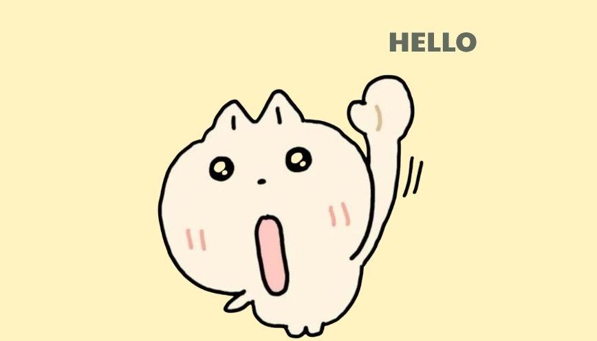 Mẫu meme hello 7