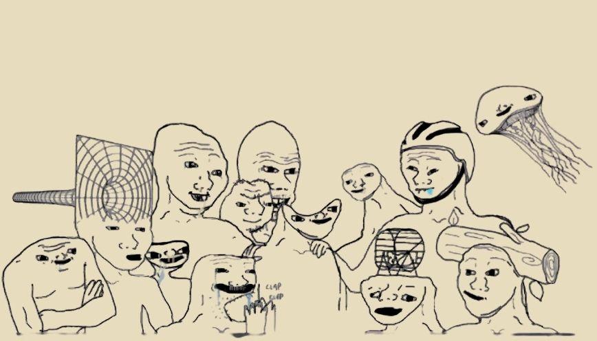Mẫu meme thiểu năng 7